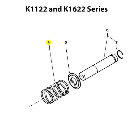 Kranzle AZ 14mm Plunger Spring