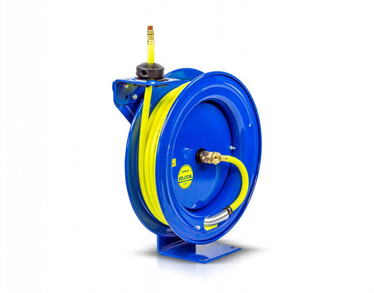 Coxreels High-Visibility Air Hose Reel 50FT (Model EZ-P-LP-350-HV)
