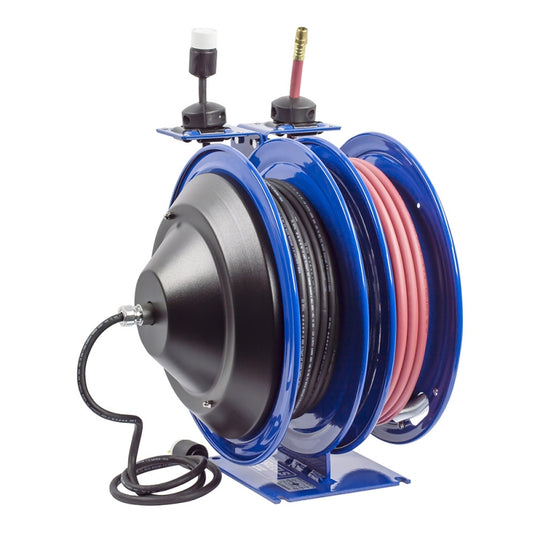 Coxreels Air and Electric Hose Reel 2-in-1 (Model C-L350-5016-A)