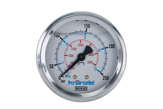 Kränzle Pressure Gauge 0-250 Bar (9715039)