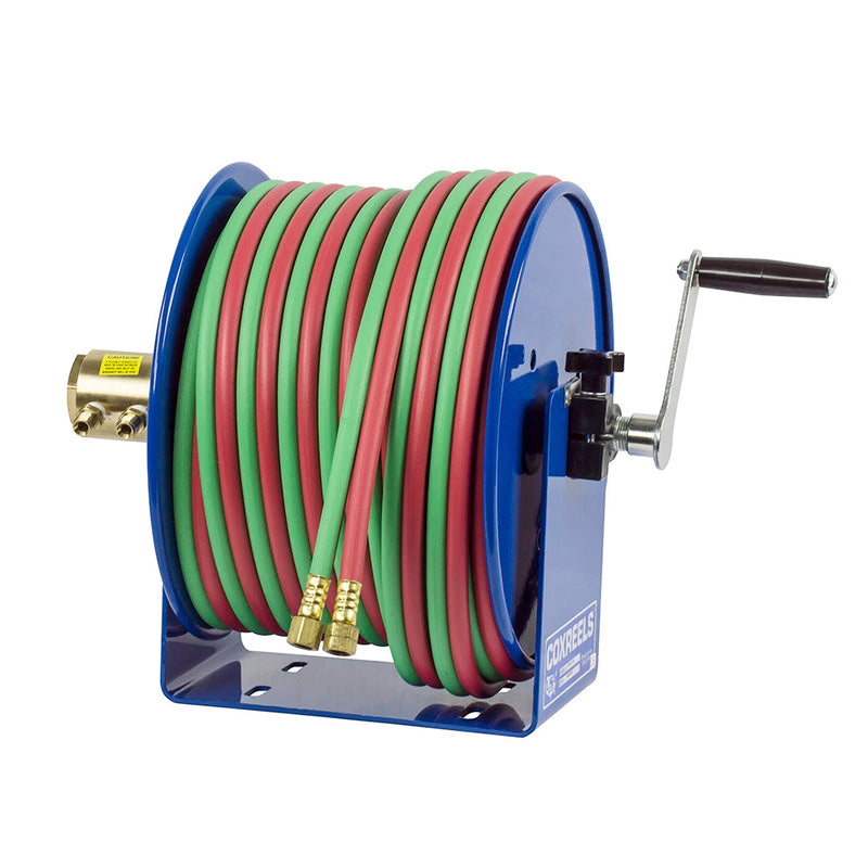 Load image into Gallery viewer, Coxreels Oxy-Acetylene Welding Hose Reel 100 feet 200 PSI (112W-1-100)
