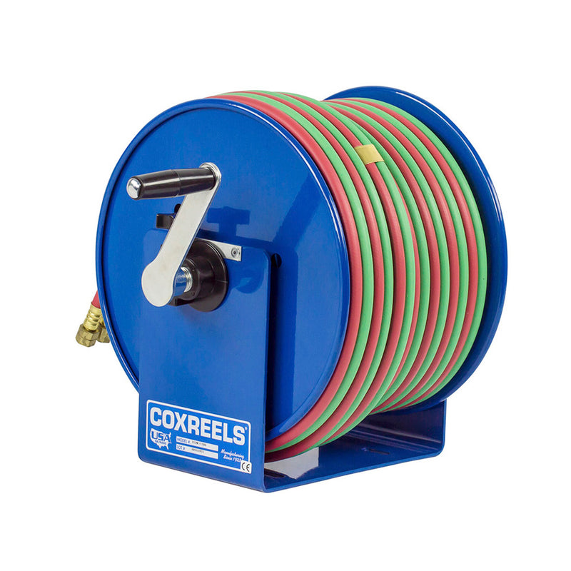 Load image into Gallery viewer, Coxreels Oxy-Acetylene Welding Hose Reel 100 feet 200 PSI (112W-1-100)
