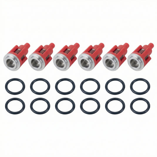 Kranzle AZ-L Pump Valve Rebuild Kit (Red) (9741648)